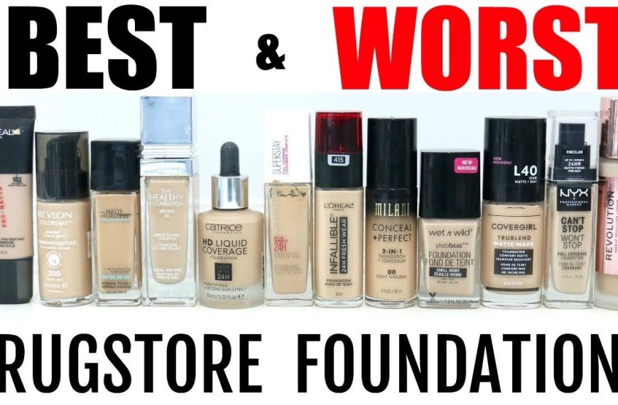 Best Drugstore Foundations