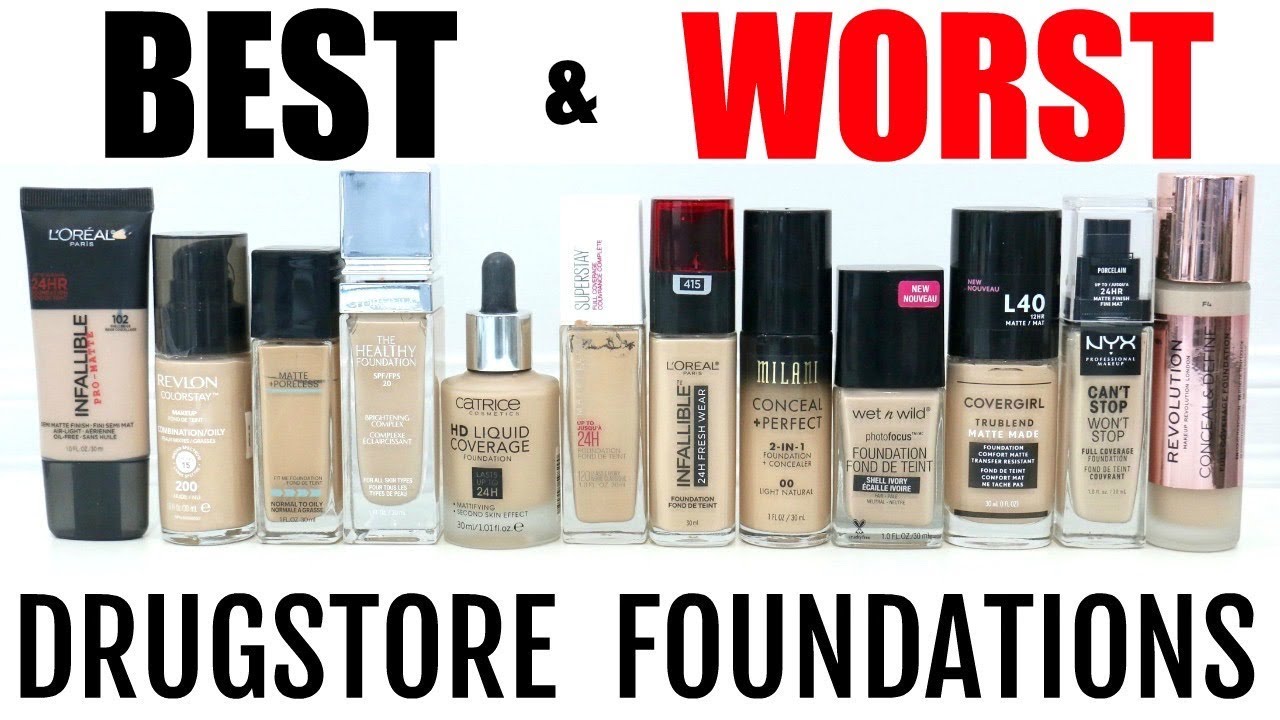 Best Drugstore Foundations: Flawless Coverage on a Budget!