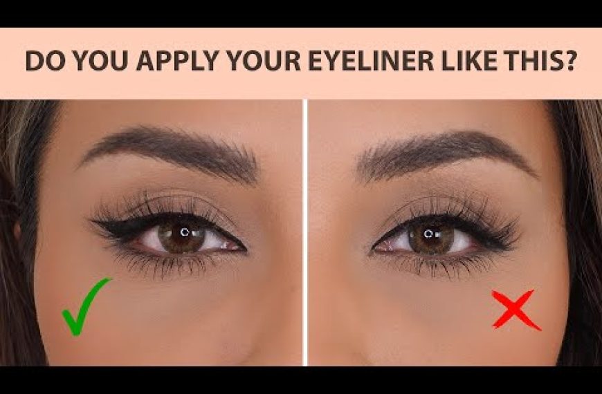 How to Apply Eyeliner With Picture