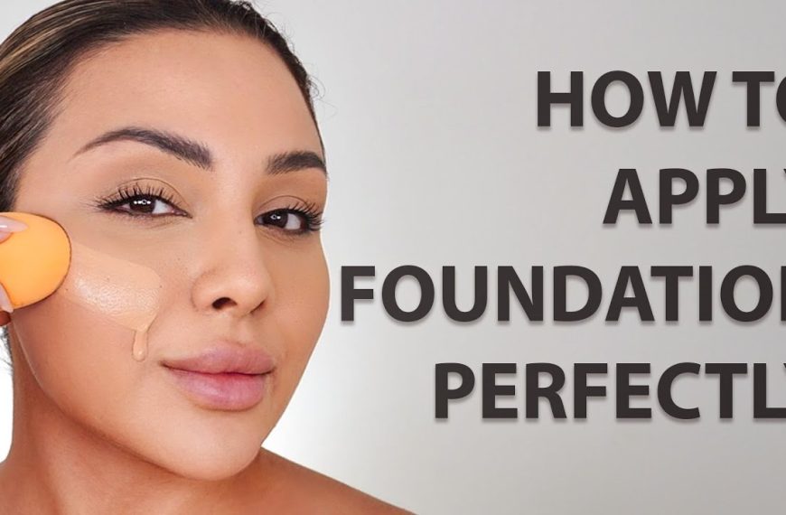 How to Apply Foundation