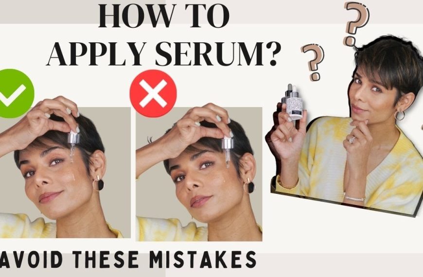 How to Apply Serum on Your Face