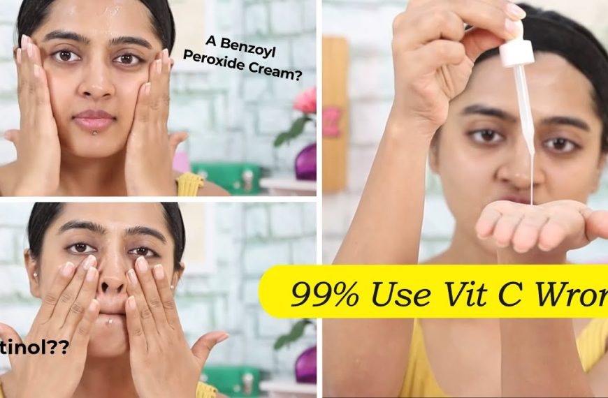 How to Apply Vitamin C Serum on Face