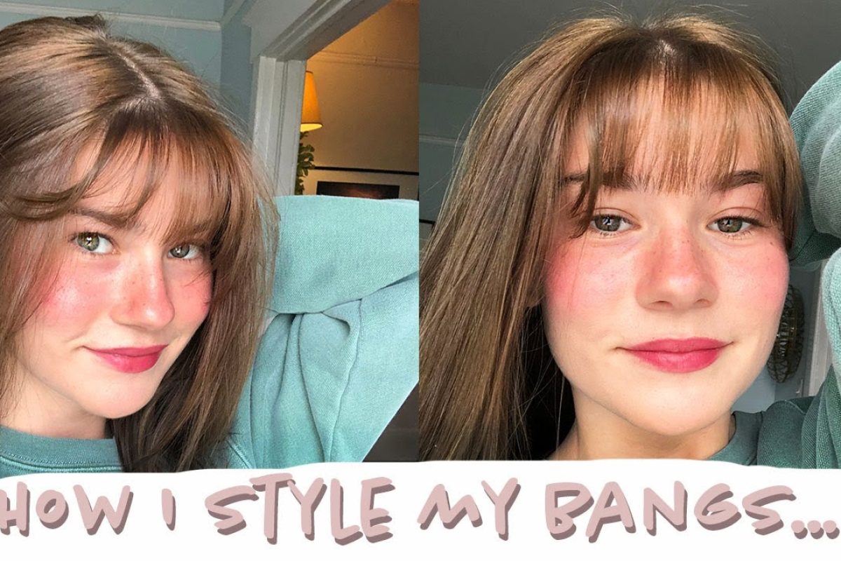 How to Style Bangs