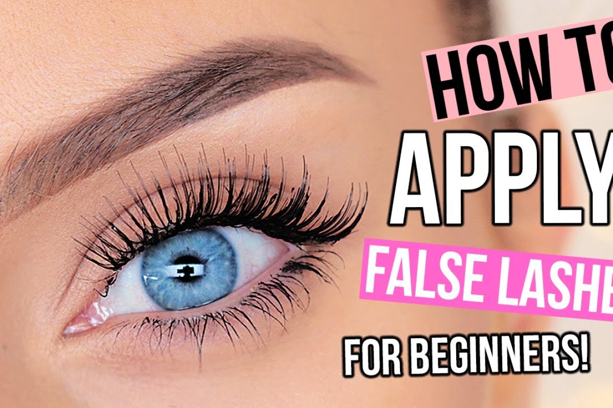 How to Use False Eyelashes