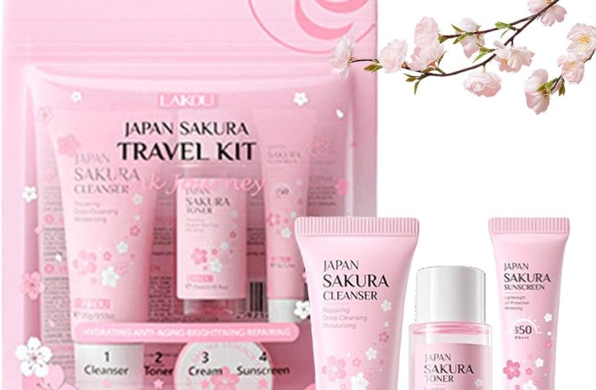 Sakura Skin Care Set: Blossom into Radiant Beauty!